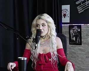 Kyra Sex Sheer Red Fired for Fucking Everyone in Pastor's Salon BDSM