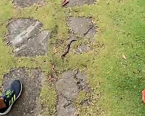 WOW TIGHT LEGGINGS WALK Tease?!