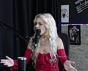 Kyra Sex Sheer Red Fired for Fucking Everyone in Pastor's Salon BDSM