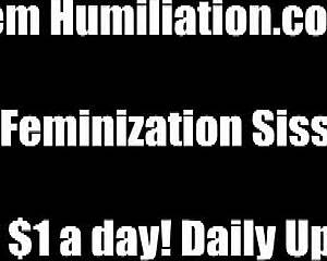 put on these panties and suck my strapon like a good girl