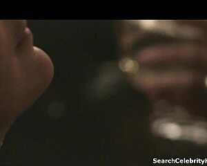 See Gaby Hoffmann and Cherry Jones topless in see-through outfits teasing big tits