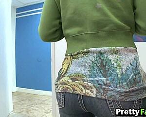 wanna watch this new teen riley knight take a massive facial cumshot all over her cute face?