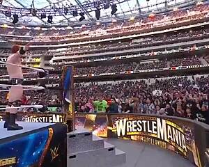 gunther battles sheamus and drew mcintyre for intercontinental title at wrestlemania 39