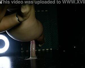 How does Callie swallow ten massive cumshots in gloryhole frenzy?