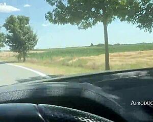 two latinas havin a blast in my new car comin soon