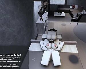 Roblox Punishes Her Hard for Keeping Me Waiting