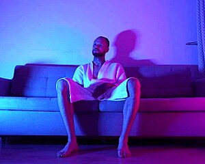 my ex-stripper wife strips teases and fucks with her natural tits covered in cum