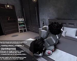 Roblox Punishes Her Hard for Keeping Me Waiting