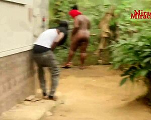 can you believe the landlord's chubby daughter bathing led to outdoor doggystyle pounding?