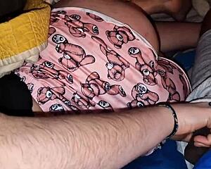 my best friend's boyfriend sneaks into my hotel room and fucks me raw doggystyle creampie!