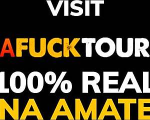 skinny bikini slut shakes ass and gags on fat gringo cock deep uh