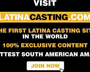 Hey this Colombian teen model's so desperate she takes that monster cock at the casting 😏🍆