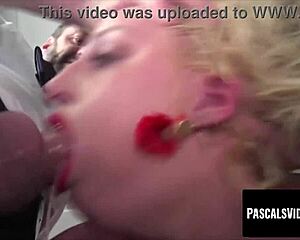 kinky blonde loula lou bound and dominated by pascal white's monster cock in rough cowgirl ride