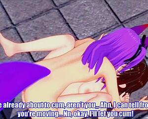 abby and protagonist-kun meet up... for role reversal fun yknow?