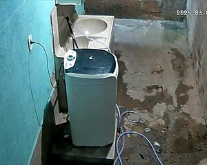 i catch my busty brazilian stepmom shaving her fat milf pussy on hidden cam... so hot daddy