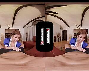 dead or alive babes come alive in vr cosplay blowjobs n hardcore asian action