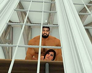 Heyward guides old neighbor through cumback workout routine