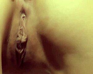 Aussie Real Lesbo Fingers Hairy Pussy in HD