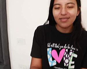 hey universitaria infiel sneaks off to fuck her compañero first time creampie pov style