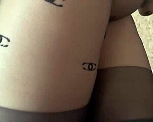 why hide that horny milf stepmom's pantyhose tease from us?