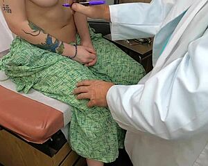 Scarlett Johnson Examines Tits as Medical Fetish Consultant Pt 1