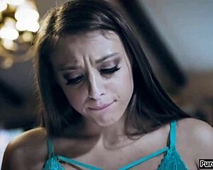 Teen expects cute date but meets rough old hairy deepthroat pornstar surprise