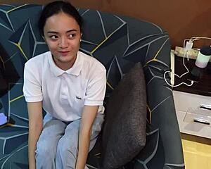 skinny pale pinay teen rides with trikepatrol crew