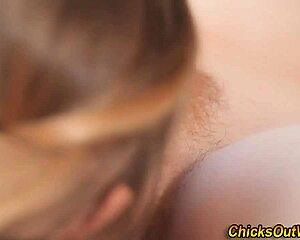 Aussie Real Lesbo Fingers Hairy Pussy in HD