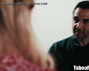 The skinny 18yo blonde student gets surprised and fucked hard by the creepy old janitor in school