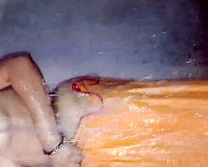 BEAUTIFUL INDIAN VILLAGE BHABHI PISSES IN BATHROOM DURING DIRTY BATH SEX