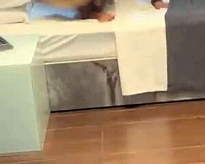 Brazilian milf gets her huge ass roughly arrombada by muscular Lucas in homemade fetish bang