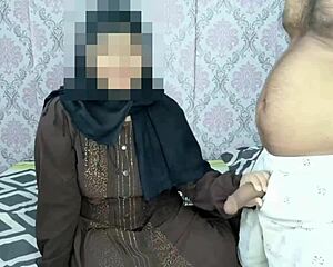 muslim stepsis in hijab fucks hindu stepbro on rakshabandhan her big tits bounce wild