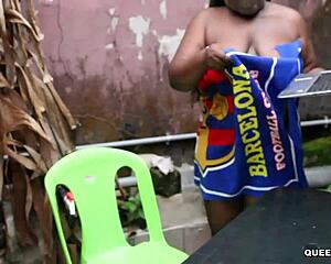 Horny Stepsis Jerks Me Off Then We Fuck Doggystyle Outside Watching Porn