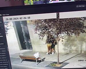 mmm besitos on my penis out in public... feels so risky