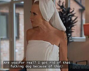 mature milf neighbour fucks robber's cock hard