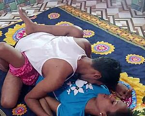 Village slut Popy Khatun teases, Hanif and Manik, whose big cock fills my ebony pussy first?