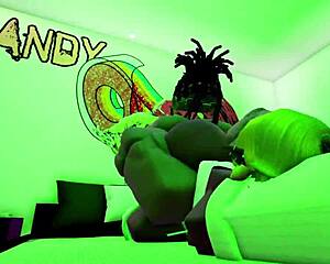 Viper And Candy Fuck Hard In Their New House!