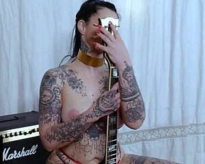 ever wonder how a tattooed milf takes machine assfucking then real cock pounding doggystyle and cowgirl?