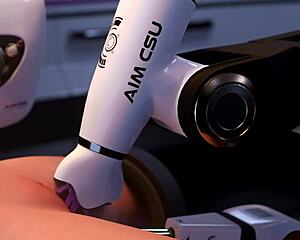 mercy cums repeatedly before getting pregnant from the dominant ai's control