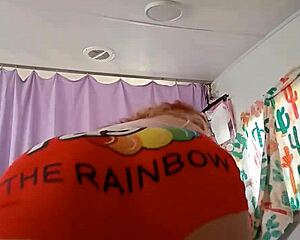 humpday vibes with big ass blonde worshipping huge black cock tastetherainbow style