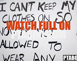 Nude punishment has emma rosie sucking derek kage's cock petite!