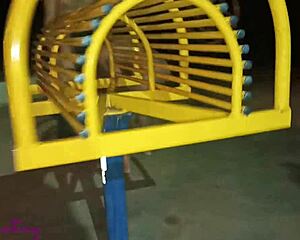 hey watch this slut suck big black cock right in the public square