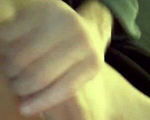 roger woody strokes his shaved monster bwc solo