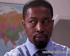 Naughty Student Fucks BBC for Better Grades