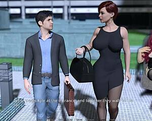 Newlywed bride flashes big tits publicly in stockings