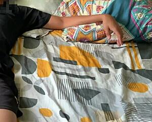 Skinny Latina Maid SPITS And SUBMITS To Stepbro Fuck!