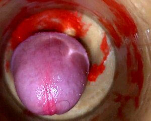 Camera Buried Deep in Tight Pussy Catches Monster Cock's Huge Cum Explosion Creampie 4K