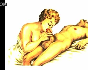 remember those steamy vintage erotic art scenes from antique retro days?