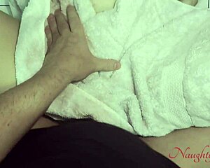 Hubby sterile so daddy breeds my pregnant pussy with monster cock