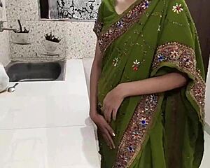 Indian Stepmom's Kitchen Doggystyle Deepthroat Surprise?!